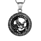 Men Zodiac Scorpio Necklace Pendant Star Sign Constellation Jewelry Women Boys Girls Birthday Gift - Aurora Tears Jewelry